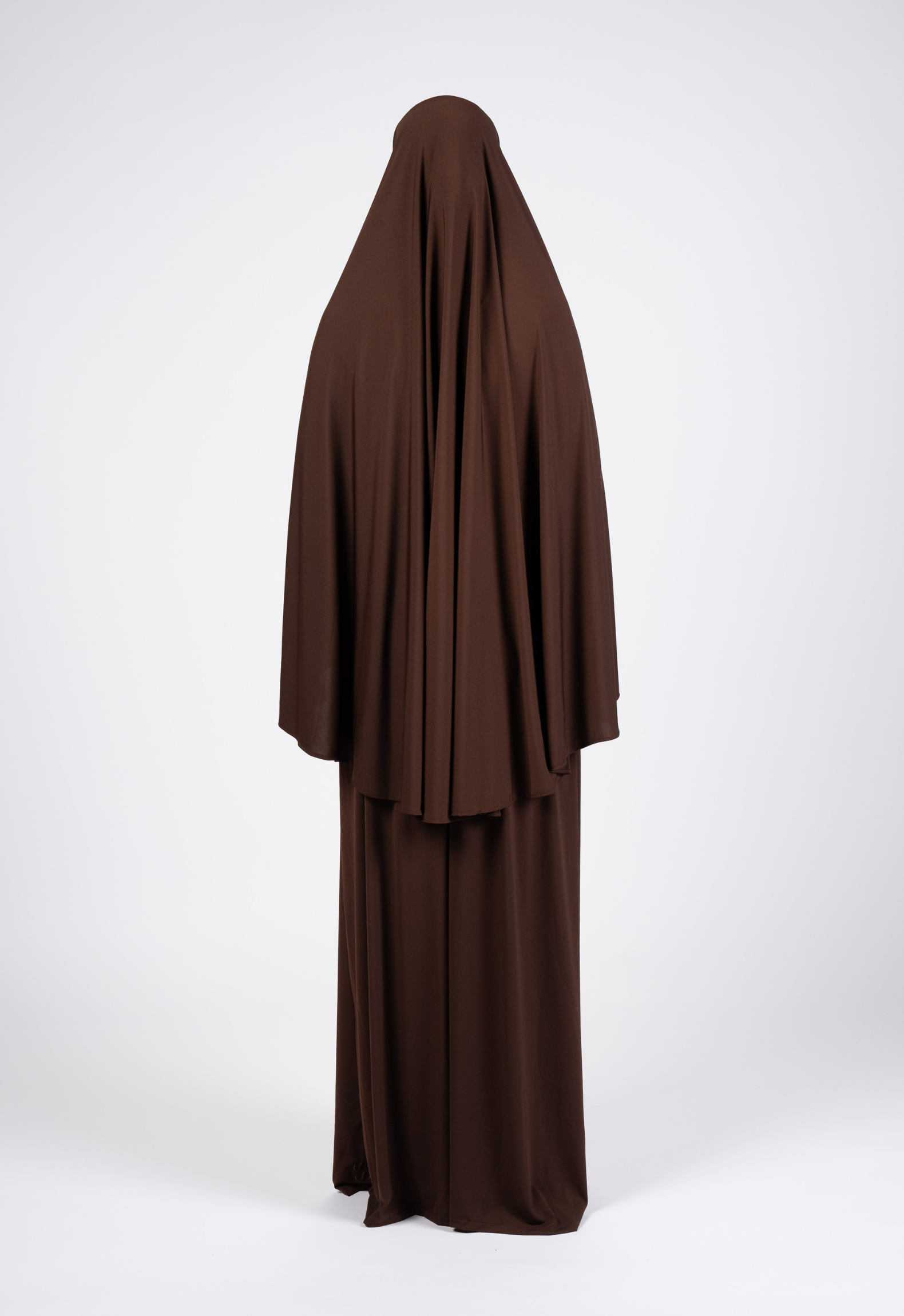 Khimaar Ensemble | Chocolate Brown