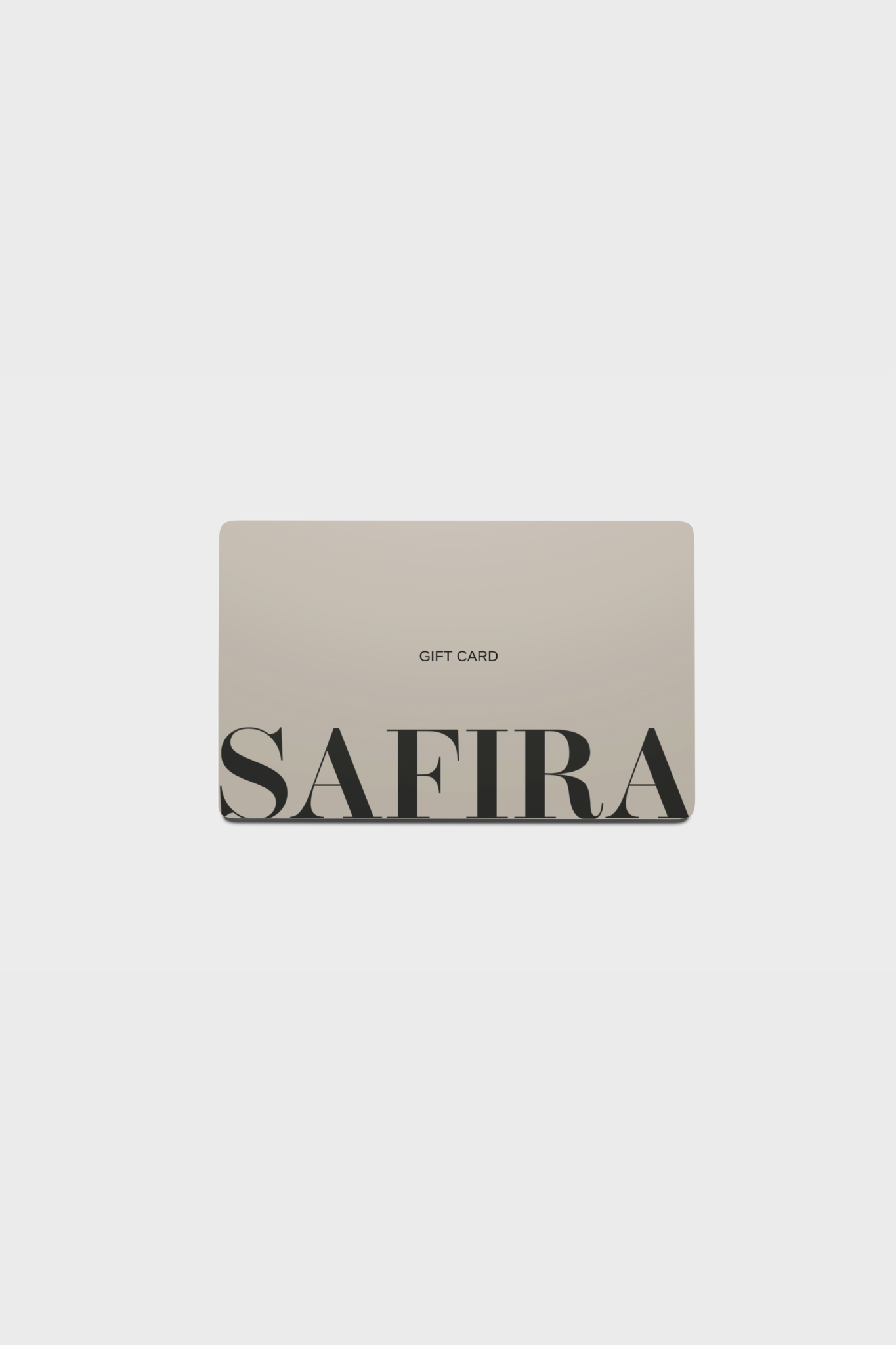 Safira e-giftcard