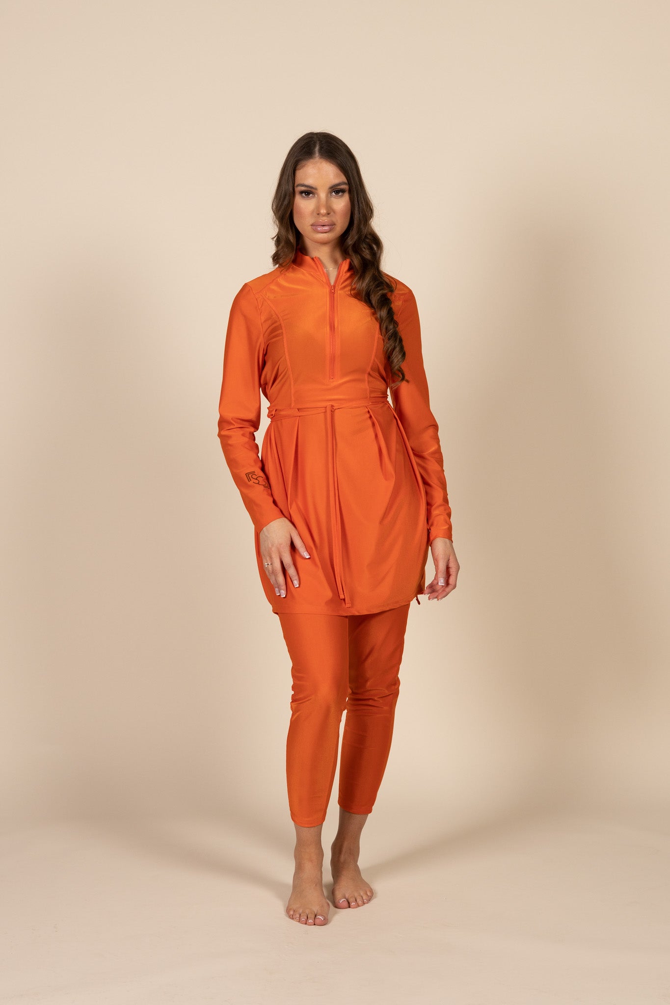 Burkini | Orange x Bronze 